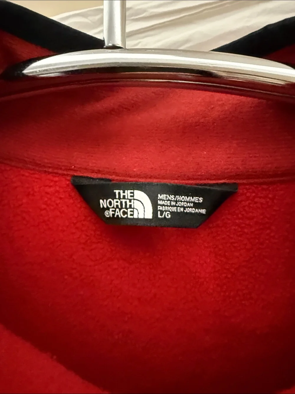 The North Face Red Half-Zip Pullover Sweater